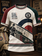 Men's Paul Weller And British Mod Culture Short Sleeves T-Shirt