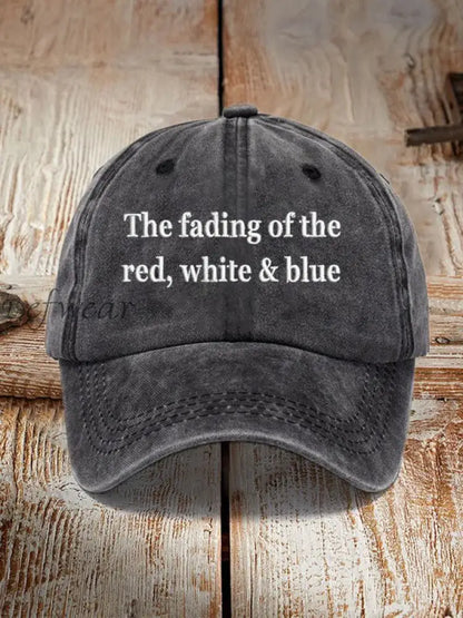 The Fading Of The Red White And Blue Hat Black / ONE