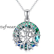 Tree Of Life Pendant Necklace Silver