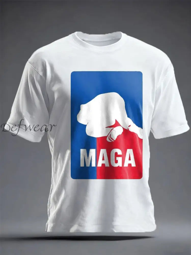 Unisex 8647 FDT Funny Printed T-shirt White / S