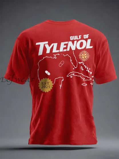 Unisex 8647 FDT Funny Tylenol Printed T-shirt