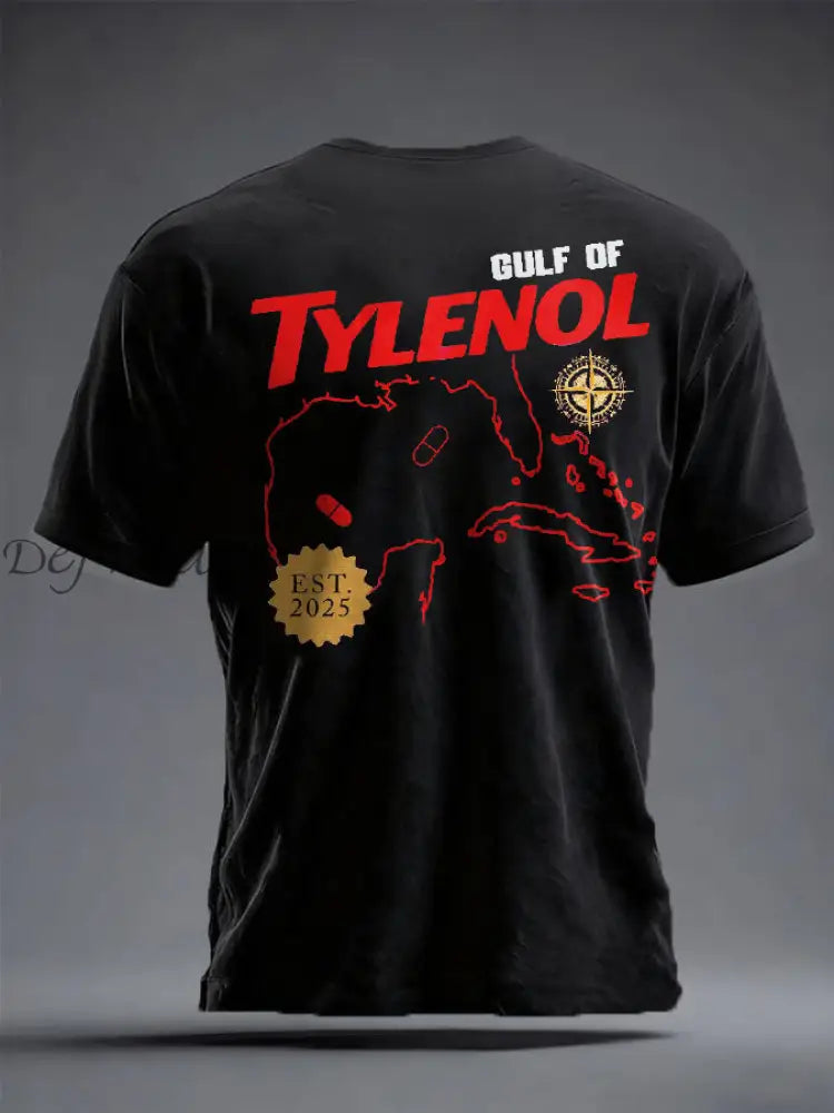 Unisex 8647 FDT Funny Tylenol Printed T-shirt