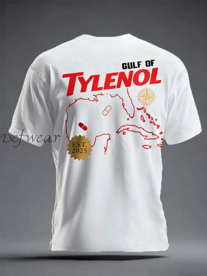 Unisex 8647 FDT Funny Tylenol Printed T-shirt