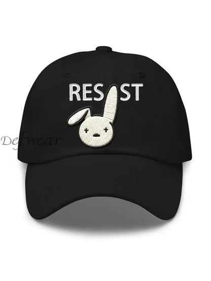 Unisex Bunny Resist Hat Black / ONE