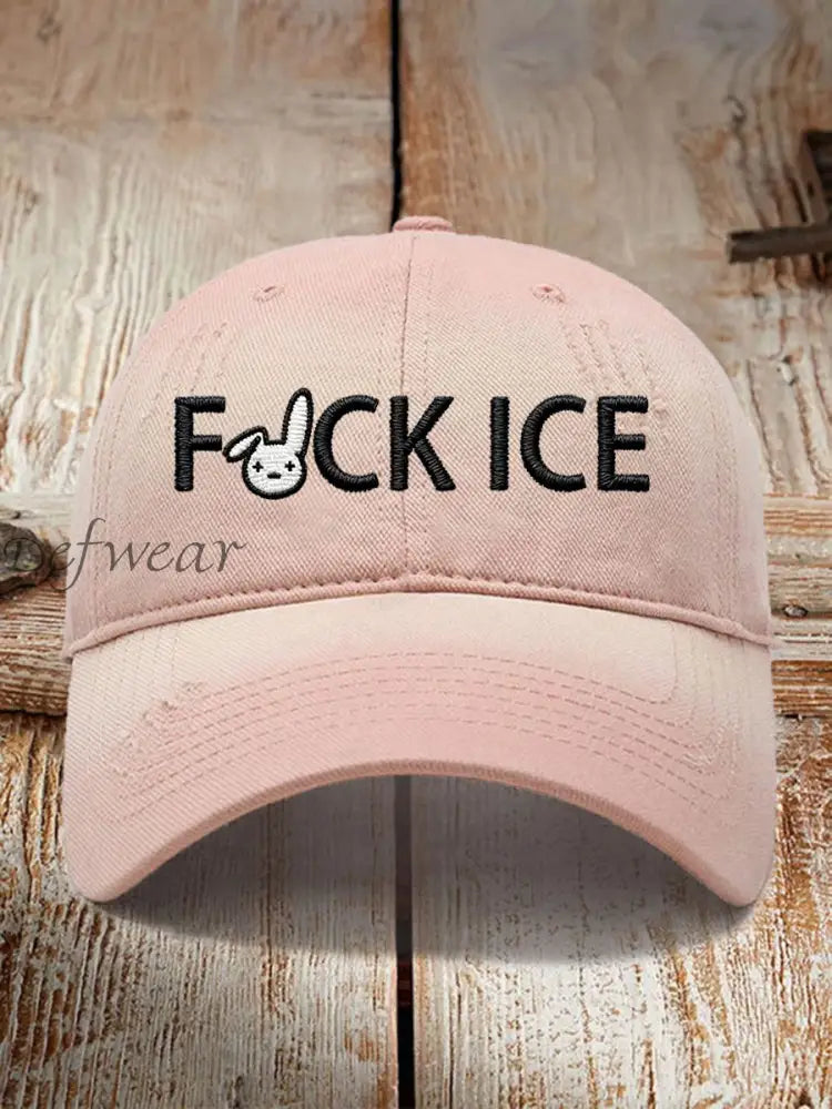 Unisex Bunny Resist Hat Pink / ONE