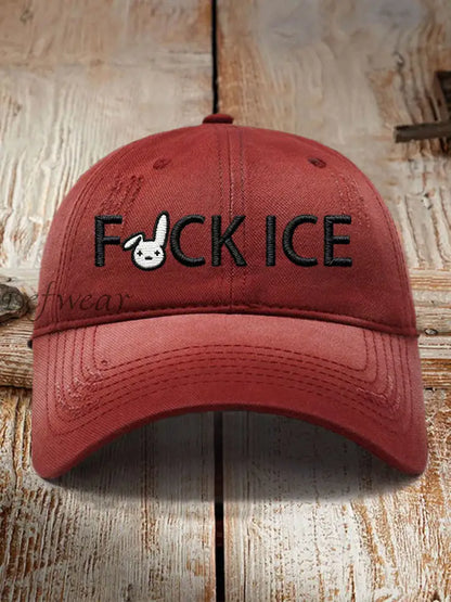 Unisex Bunny Resist Hat Red / ONE