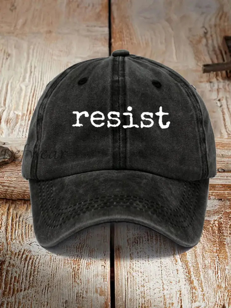 Unisex Resist Hat Black / ONE