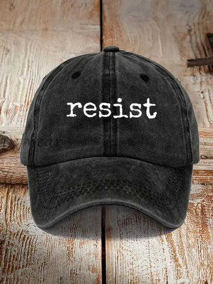 Unisex Resist Hat Black / ONE