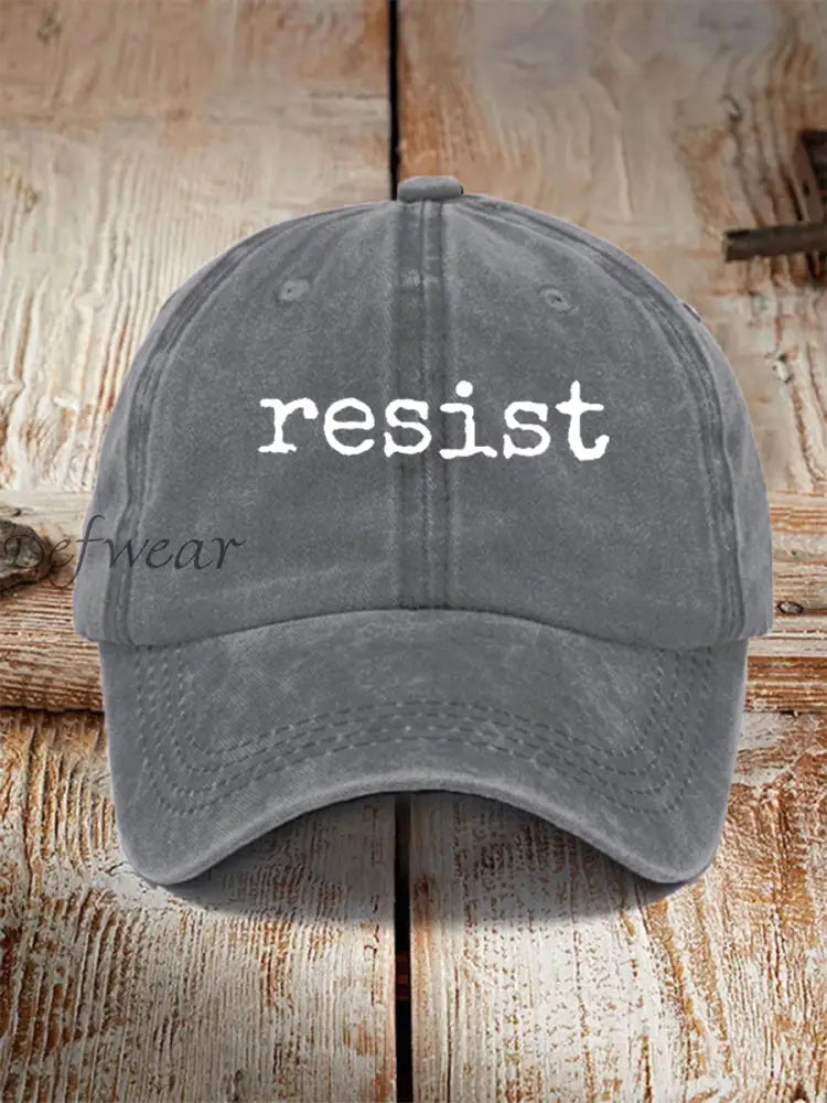 Unisex Resist Hat Gray / ONE