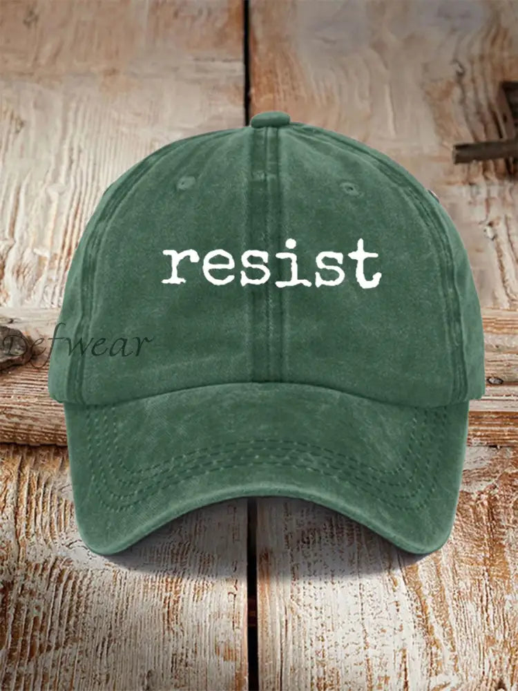 Unisex Resist Hat Green / ONE