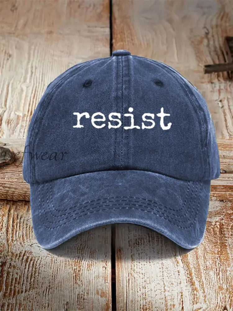 Unisex Resist Hat Navy Blue / ONE