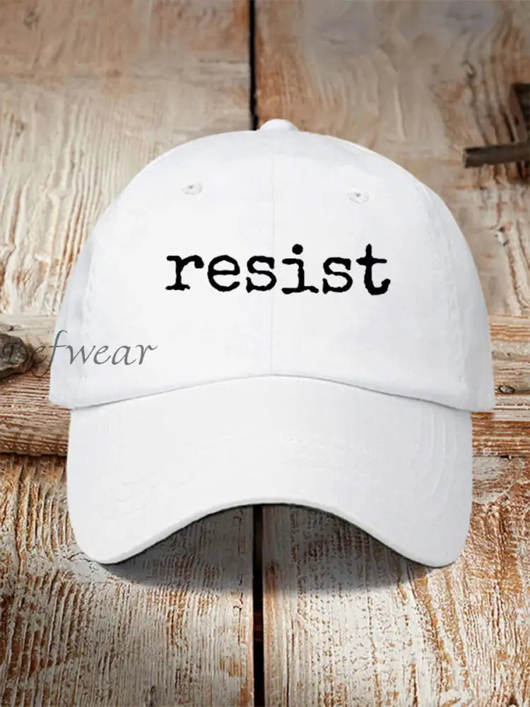 Unisex Resist Hat White / ONE