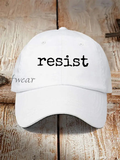 Unisex Resist Hat White / ONE