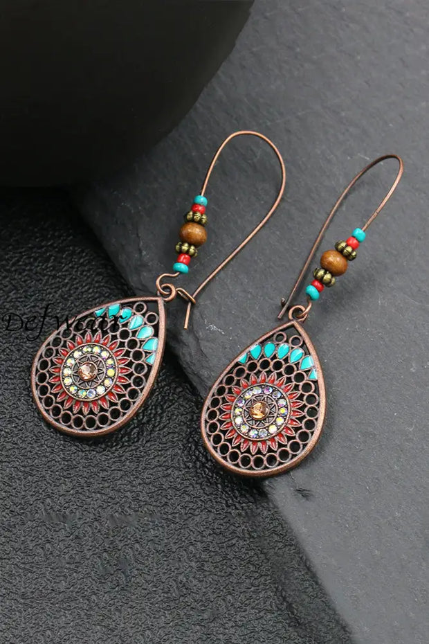 Water Drop Geometric Earrings