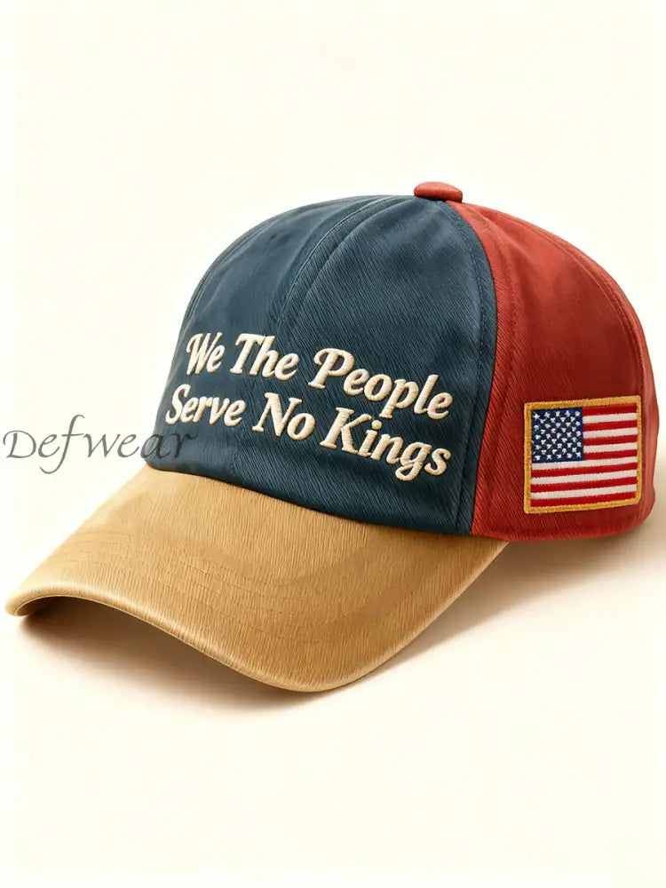 We The People Serve No Kings Cap As picture / ONE