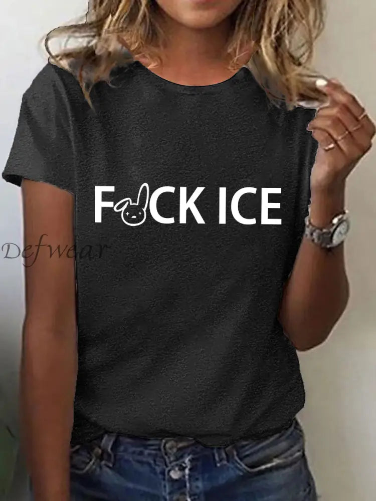 Women’s Bunny Resist T-shirt Black