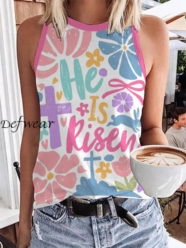 Women’s Easter Print Vest As picture / S