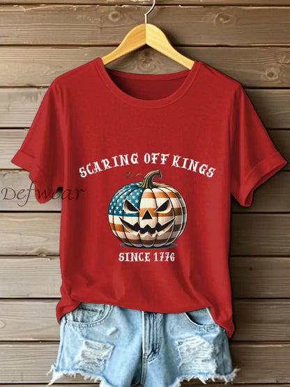 Women’s No Kings T-shirt Red / S