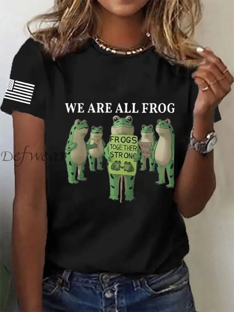 Women’s Resist Frog Short Sleeve T-Shirt Black / S