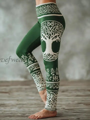 Women’s Viking leggings Green / S